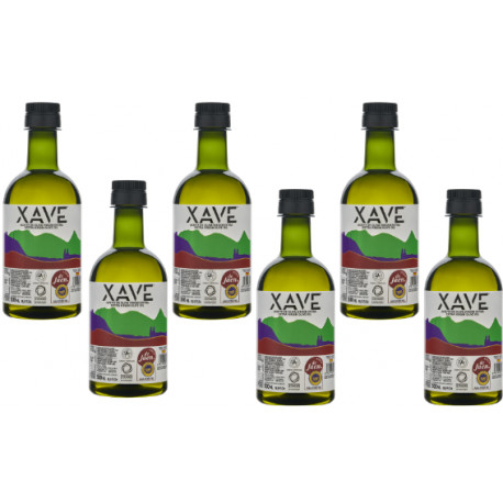 6 bottiglia Olio d'oliva Extra BIO 500ml